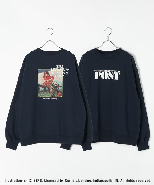 LEPSIM（レプシィム） トレーナー スウェット 「The Saturday Evening