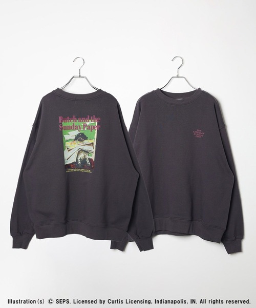LEPSIM（レプシィム） トレーナー スウェット 「The Saturday Evening