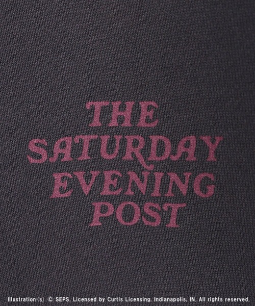 【希少】THE SATURDAY EVENING POST LEPSIM（レプシィム） トレーナー スウェット 「The Saturday Evening