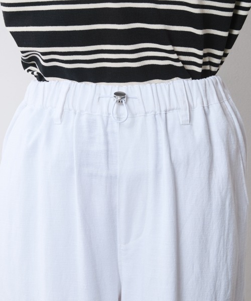 「CHIC STYLE」 イージーパンツ LL ブルー レディース_画像2