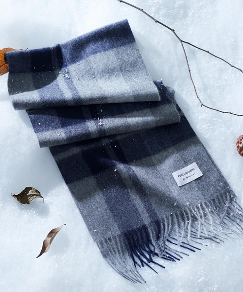 tk.TAKEO KIKUCHI（ティーケータケオキクチ） マフラー カシミヤ