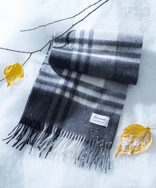 tk.TAKEO KIKUCHI（ティーケータケオキクチ） マフラー カシミヤ