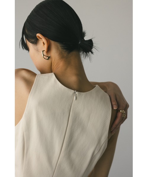 「STYLEMIXER」 ノースリーブワンピース SMALL ブラウン レディース_画像9