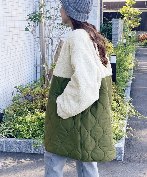 「reca」 コート M ベージュ レディース_画像7