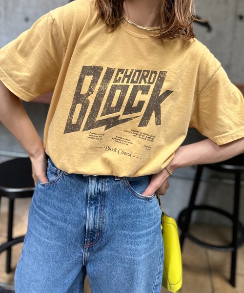 「mi via loca」 半袖Tシャツ LARGE スミクロ レディース_画像2