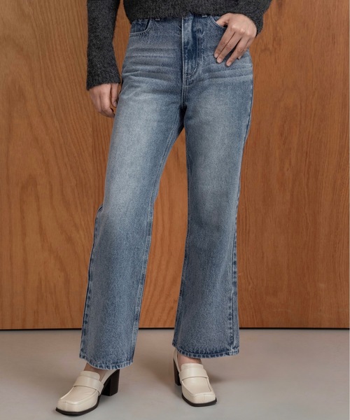 I_am（アイアム） ジーンズ デニム デニムパンツ semi flare