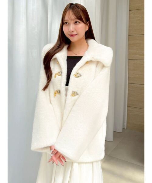 dazzlin（ダズリン） コート アウター ビットミドルミンクライクファー