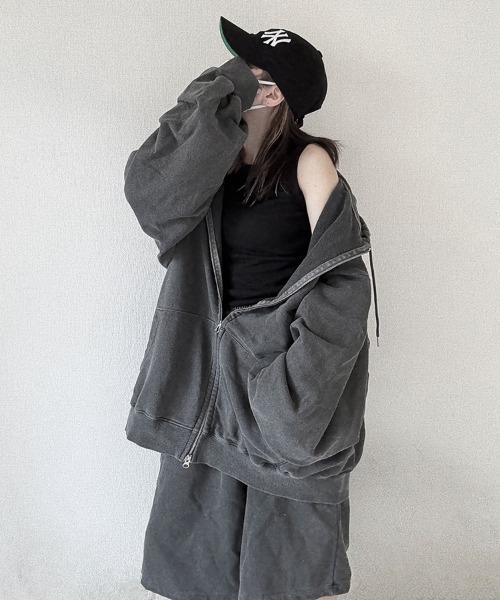 YACA（ヤーカ） パーカー Pigment Zip Parka/ピグメントジップパーカー
