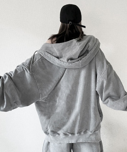 YACA（ヤーカ） パーカー Pigment Zip Parka/ピグメントジップパーカー