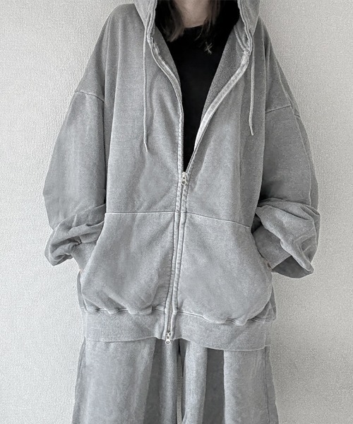 YACA（ヤーカ） パーカー Pigment Zip Parka/ピグメントジップパーカー