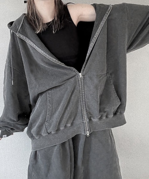 YACA（ヤーカ） パーカー Pigment Zip Parka/ピグメントジップパーカー