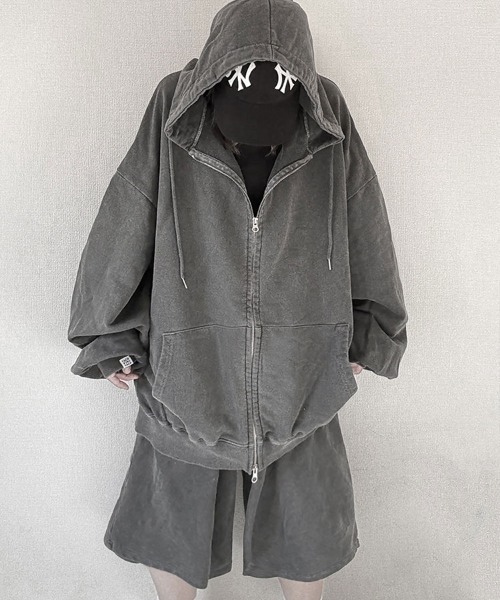 YACA（ヤーカ） パーカー Pigment Zip Parka/ピグメントジップパーカー 