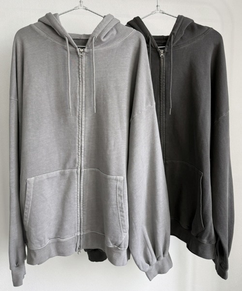 YACA（ヤーカ） パーカー Pigment Zip Parka/ピグメントジップパーカー