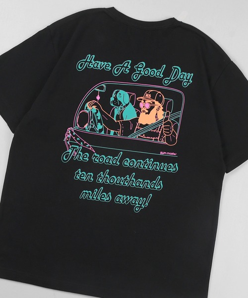 「gym master」 半袖Tシャツ L ブラック メンズ_画像5