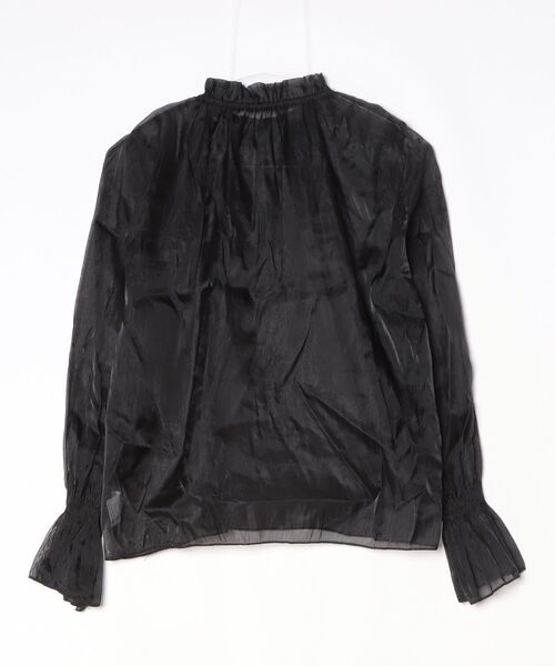 「DIAVEL」 長袖ブラウス - ブラック レディース_画像2