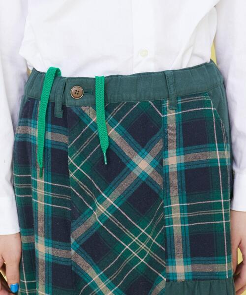 「FRAPBOIS」 フレアスカート 1 オレンジ レディース_画像6