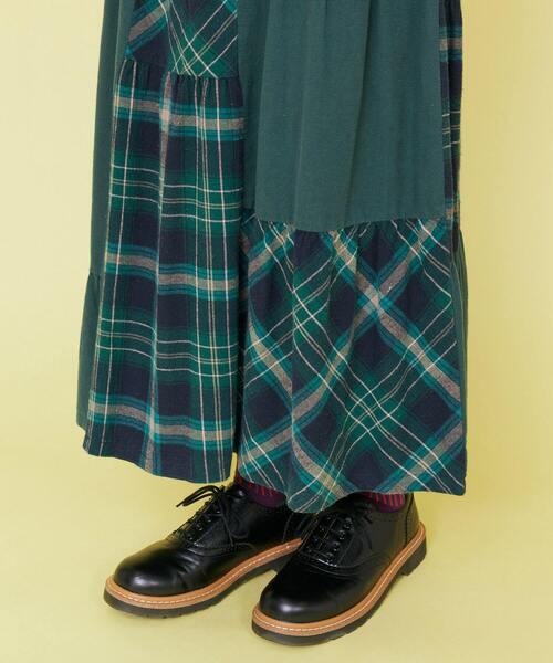 「FRAPBOIS」 フレアスカート 1 オレンジ レディース_画像9