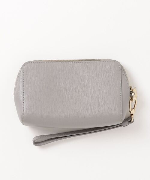 「FURLA」 ポーチ - グレー レディース_画像2