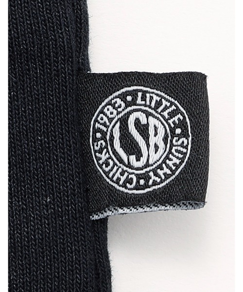 「Little sunny bite」 半袖Tシャツ MEDIUM ブラック レディース_画像10