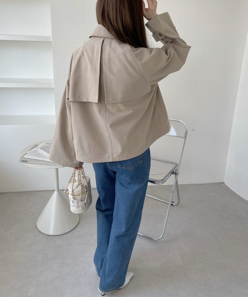 「Ada.」 トレンチコート FREE ベージュ レディース_画像8