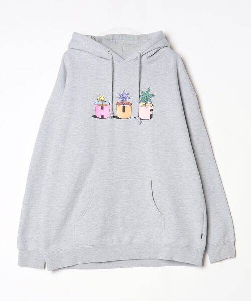 HUF グレー フード付きパーカー HUF（ハフ） プルオーバーパーカー XX-LARGE グレー メンズ : ZOZOTOWN