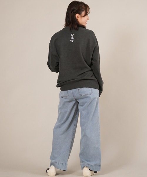 即納 THE NORTH FACE スウェットL 新品 THE NORTH FACE ルーズ