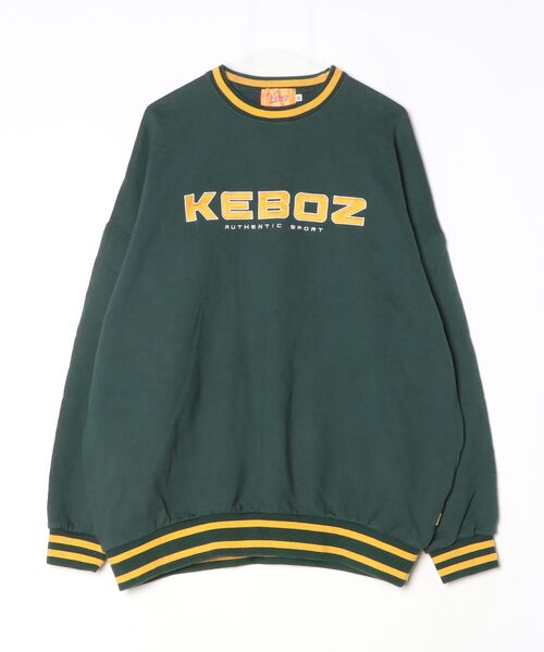 KEBOZ（ケボズ） スウェットカットソー X-LARGE グリーン メンズ