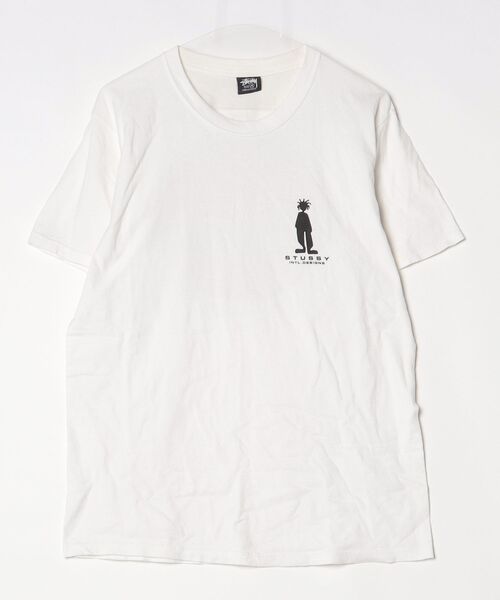 Stussy ロゴプリント Tシャツ M ホワイト Stussy Stamp Screen Printed T-shirt White Large | eBay