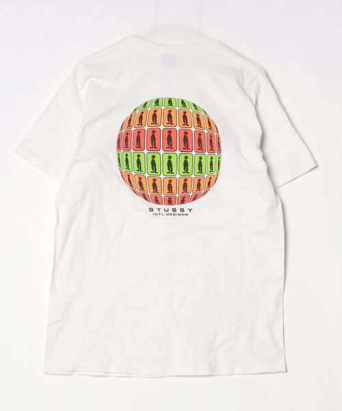 Stussy ロゴプリント Tシャツ M ホワイト Stussy Stamp Screen Printed T-shirt White Large | eBay