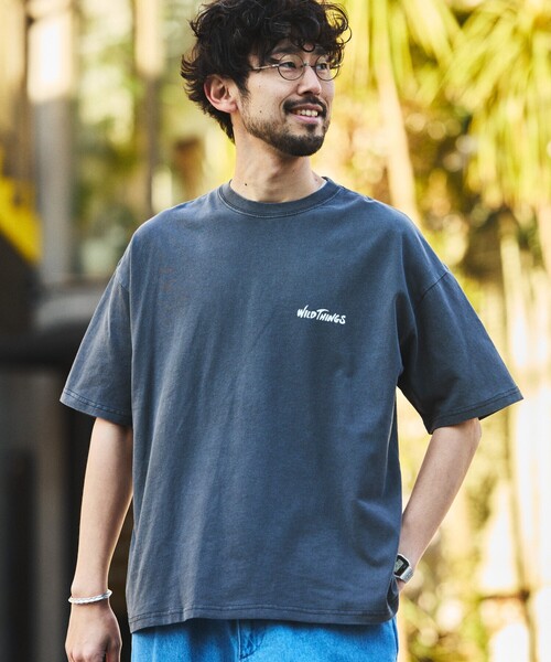 「FREAK'S STORE」 半袖Tシャツ SMALL ブラック×ブラック メンズ_画像9
