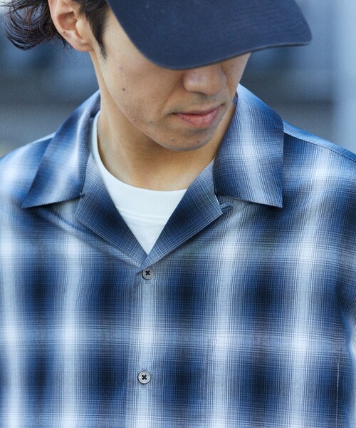 「FREAK'S STORE」 長袖シャツ MEDIUM ブラック メンズ_画像6