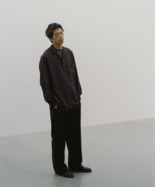 「LIDNM」 長袖シャツ MEDIUM ブラック系その他 メンズ_画像2