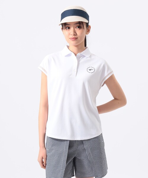 and per se（アンパスィ） tシャツ 半袖 SWING DRY メッシュ半袖モック