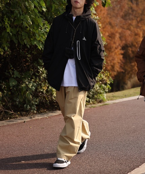 「SAISON DE PAPILLON」 「BLUEHCHN」マウンテンパーカー L ブラウン メンズ_画像4