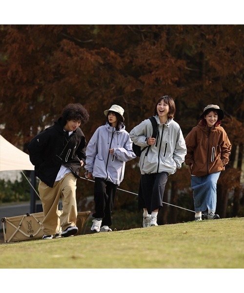 「SAISON DE PAPILLON」 「BLUEHCHN」マウンテンパーカー L ブラウン メンズ_画像5