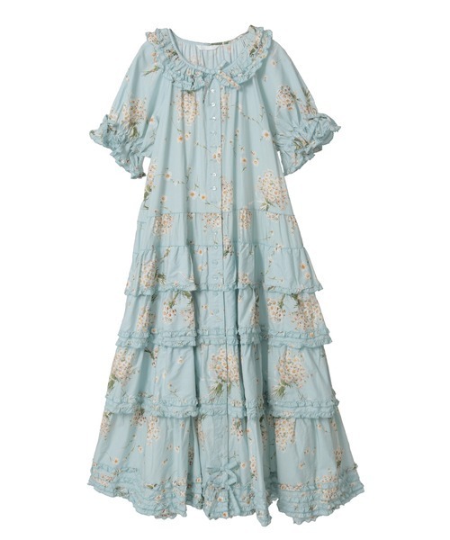 m様ご依頼品❤︎ピンクハウス❤︎1995年日本製❤︎マーガレットパッチワークワンピース PINK HOUSE（ピンクハウス） ワンピース マーガレットブーケプリント
