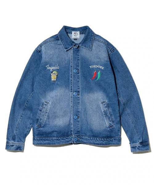 go slow caravan（ゴースローキャラバン） デニムジャケット gジャン