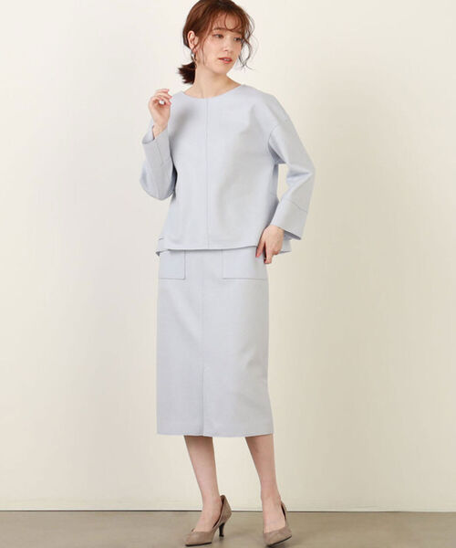 「NOLLEY'S」 長袖ブラウス 38 アイボリー レディース_画像3