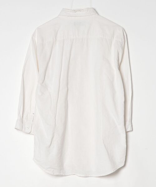 「A.S.M」 長袖シャツ 52 ホワイト メンズ_画像2