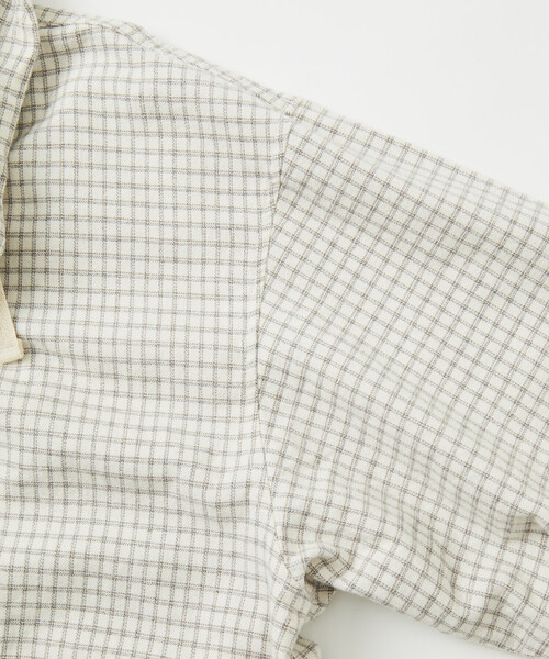 「HINSON」 長袖シャツ MEDIUM グレー メンズ_画像6