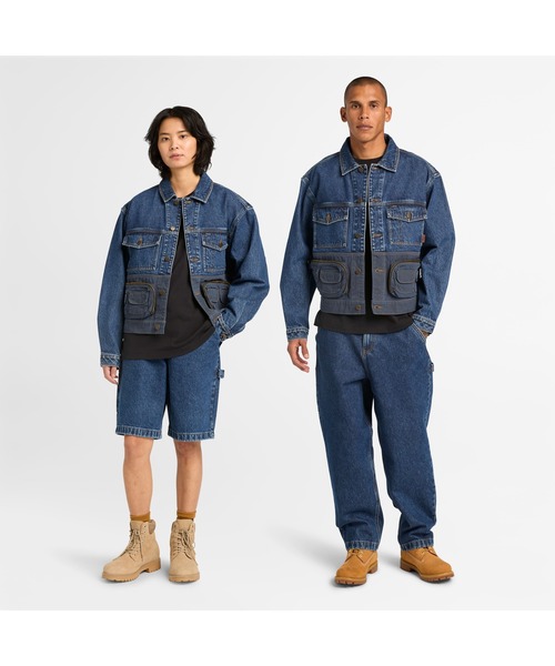Timberland（ティンバーランド） デニムジャケット gジャン ハイバード