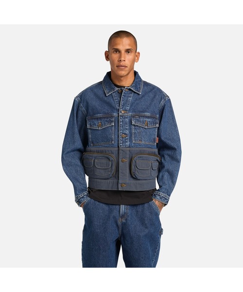 Timberland（ティンバーランド） デニムジャケット gジャン ハイバード