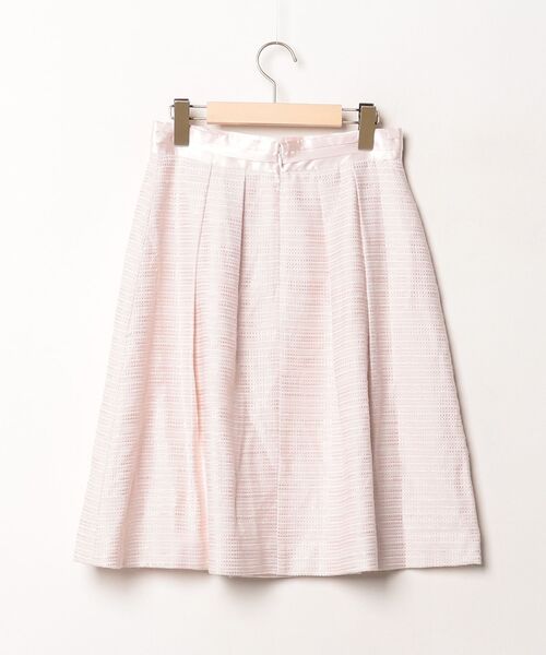 「Debut de Fiore」 チェック柄フレアスカート 38 ピンク レディース_画像2