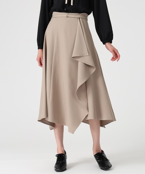 「MISCH MASCH」 フレアスカート M グレー レディース_画像2