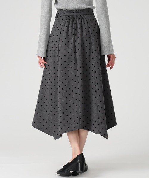 「MISCH MASCH」 フレアスカート M グレー レディース_画像7