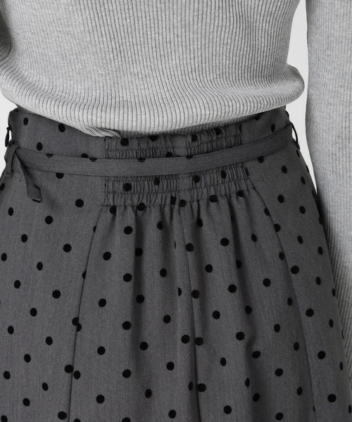 「MISCH MASCH」 フレアスカート M グレー レディース_画像9