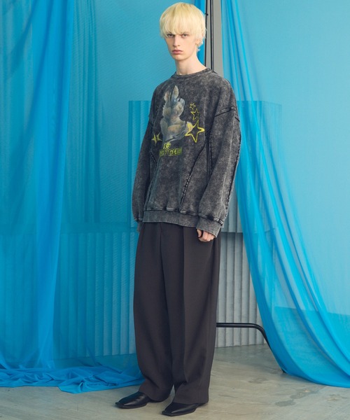 MAISON SPESIAL スウェット MAISON SPECIAL（メゾンスペシャル） トレーナー スウェット メンズ