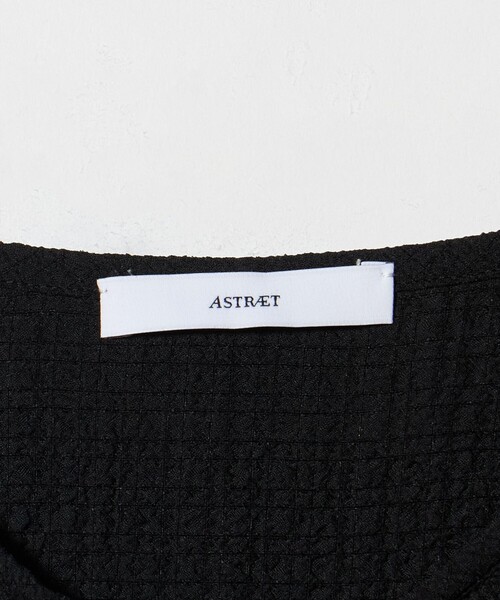 ASTRAET（アストラット） ブラウス シャツ 「ASTRAET」ペプラム フリル