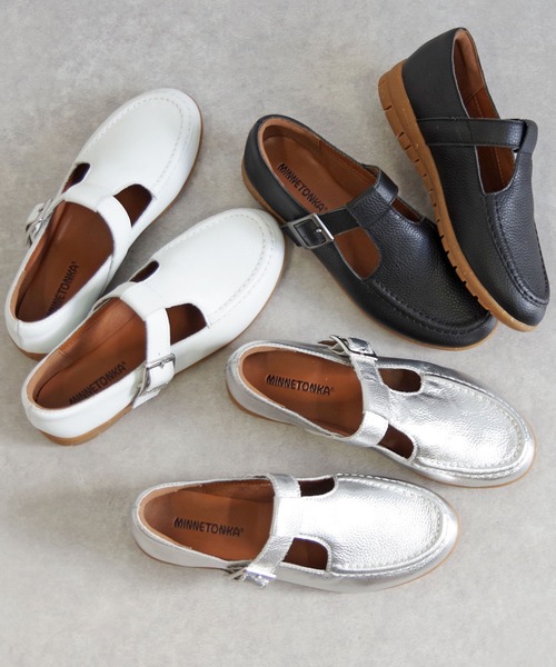 「Minnetonka」 シューズ 7 ブラック レディース_画像7