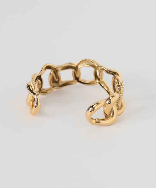 ブレスレット MERAKI メラキ Metal Chain モチーフ バングル 3053563032 レディースの画像